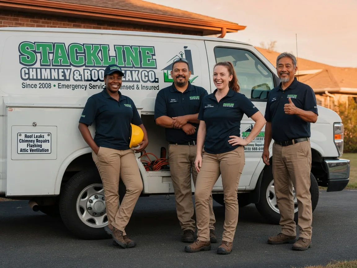 Chimney flashing repair company in Woodruff, SC